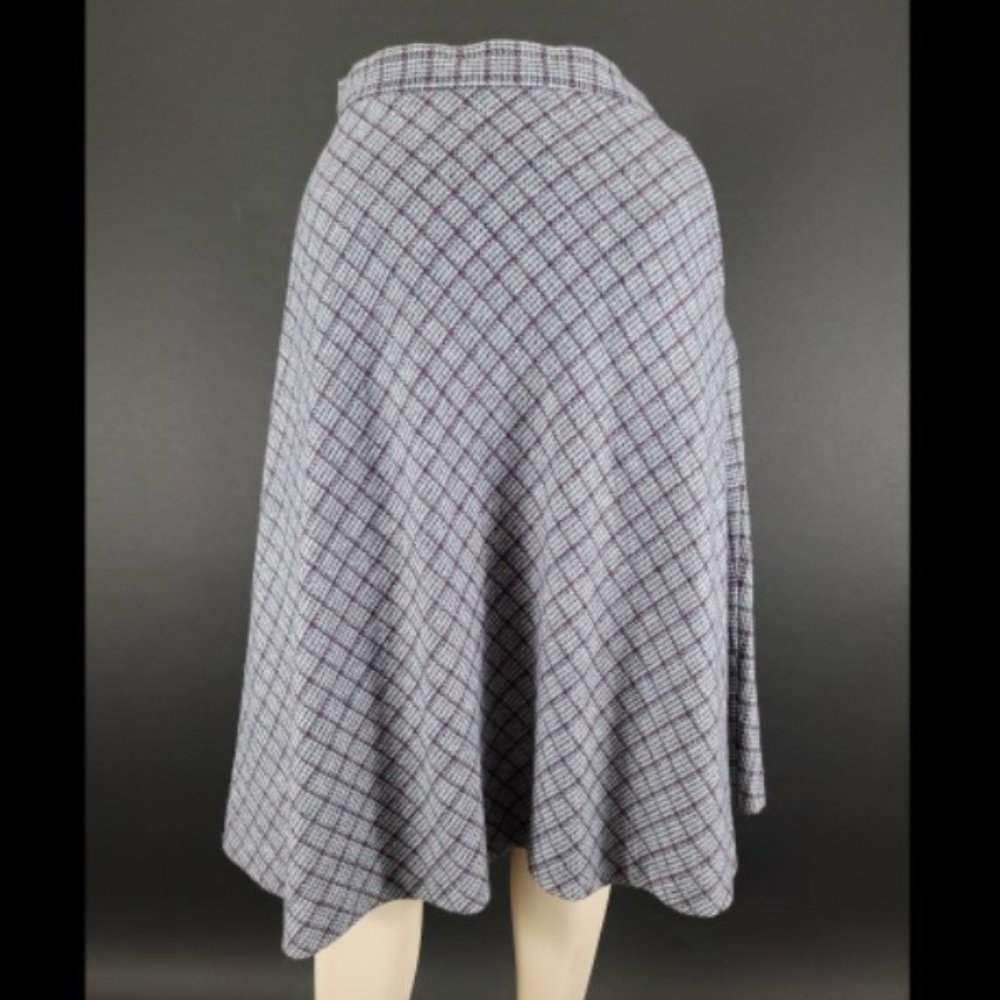 80s/90s Fay's Closet Plaid Wool Skirt